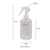 Botella de plástico de color de 250 ml x 24 Contenedor de PET vacío con bomba pulverizadora de gatillo utilizada para maquillaje, niebla, limpieza del hogar, riego
