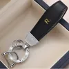 Keychains Leather Car Keychain Universal Key Fob Chain Holder Horseshoes Rings For Women