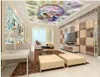 Stile europeo ANGELLO ANGELLO Durata murale Sfondo murales per soggiorno 3D Sfondo stereoscopico