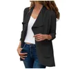 Women's Jackets Autumn Ladies Cardigan Light Jacket Women Fashion Soild V-neck Long Sleeve Coat Pockets