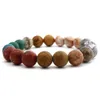 10mm Universe Natural stone Agate Bracelet Stretch Beaded Bracelets for women men fashion jewelry will and sandy new