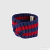 Banca a croce in stile Luxary per donne e uomini Fashion Elastic Greenred Stripe Women Banda per capelli RETRO BAND CANDA TURBANA TURBANE111109