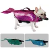 Pet Clothes Dog Life Jacket Mermaid Cold Sea-Maid Pet Costume Swimming Clothes Apparel T200710