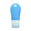 Outdoor Easy Carry 38ml 60ml 90ml Portable Silicone Filling Bottle Travel Men Women Shampoo Bath Tourism Cosmetics Organizer Silica