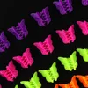20/50 / 50 / 100pcの混合色の蝶の髪のクリップグリップ爪のバレットミニクランプジョーヘアピンヘッドドレスヘアスタイリングアクセサリーツール