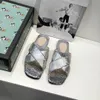 Alta Qualidade Clássica Flip-Flops Interior Chinelos de Luxo Crianças Design Chinelos Flat Sapatos Verão Senhoras Slippers Senhoras 0413