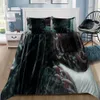 Hot Horror Movie Stranger-Things Set biancheria da letto 3D Set copripiumino stampato Twin Full Queen King Size Dropshipping 201211