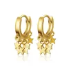 Hohe Qualität 925 Sterling Silber kleine Creolen für Frauen Gold Silber Farbe Ohrringe Modeschmuck 2020