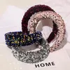 Sequin Head Hoop Sponge Bezel Headband Wash Face Hair Band Women Boutique Girls Fashion Accessori per capelli 14 modelli