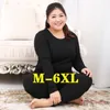 Women's Thermal Underwear Woman Winter Sets Plus Size Long Johns Women Thermal Pants Top Two Piece Set Thin Women Suits Warming 201027