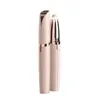 Ny design Electric Eyebrow Trimmer Makeup smärtfri ögonbryn Epilator Mini Shaver Razors Portable Facial Hair Remover For Women 019530176