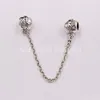 Andy Jewel 925 Sterling Silver Beads Silver Saffy Chain inies Family Ties Ties Fits European Pandora Bracelts Netcelts 7917