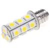 E12 LED Auto Bulbs 12V 24V White Color 18LED 5050SMD 3W Repalce Halogen 30W boat lamp car light