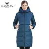 GASMAN Brand Women Winter Jacket And Coat Slim Long Female Thick Down Parka Hooded s Bio 1826 201210