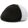 Ht3352 beret czapka grube ciepłe jesienne zimowe czapki z klapami ucha mężczyźni newsboy płaska czapka męska ośmioboczna czapka beret men berets13778050