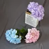 Europese stijl kunstmatige hydrangea bouquet van vijf hoofd Mallorca bruiloft gids arrangement bloemen