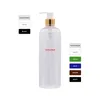 500ml Haute Qualité Lotion Pompe Bouteilles Noir Blanc Cosmétique Conteneur Liquide Distributeur De Savon Shampooing Rechargeable Gel Douche Bouteillepls commander