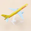 16cm Alloy Metal Air DHL B757 Airlines Airplane Model Boeing 757 Airways Plane Stand Diecast Aircraft Kids Gifts Y200104291P