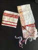 Halsdukar judiska tallit burgandy och guldbön sjal talit talis väska halsdukar tallits19293588