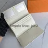 M58101 ID LONG WALLET 디자이너 여성용 지퍼 카드 홀더 Zippy 동전 지갑 Sarah Clemence Victorine Juliette 체인 지갑 키 파우치 포셰트