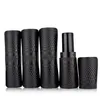 Mini botellas de plástico recargables, contenedores de lápices labiales DIY, botella de tubo, barra de labios negra, tubos vacíos, herramientas cosméticas, 5 unids/lote