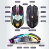 A5 Mice Rechargeable Wireless Gaming Mouse 2.4GHz 1600DPI Silent Wireless Mouses 7 Keys USB Optical Game Backlight For Laptop Desktop PC