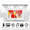 7-Zoll-digitaler Fotorahmen Elektronisches Fotoalbum-Wall-Werbemaschine HD 1080P Benutzerdefinierte digitale Fotorahmen 201211