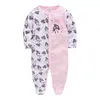 born baby girl clothes infants pajamas overalls jumpsuits bebes climb clothing cotton toddler sleep wear bodysuit 211229