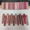 12 färger Matte Lip Gloss Lips Luster Christmas Selena Bullet Liquid Lipstick Lipgloss Waterproof Cosmetics DHL Fast 3255763