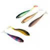 9cm Mjukt fiske Lures Baits Hög simulering Fisk Hög grad av simulering Material Bete Mjuk plast