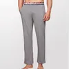 Mens Sleep Bottoms Modal Mens Underwear Pajamas Trousers Long John Spandex Autumn Style Comfortable 201109
