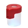 Pojemnik do przechowywania szkła Słój oglądanie kontenera 155ml Uszczelnienie próżniowe LED Plastikowa skrzynka Plastikowa Butelka Wodoodporna AirTight Pill Słoiki