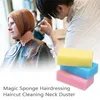 1pcs Barber Soft Neck Duster Magic Sponge Hairdressing Haircut Cleaning Necks Dusters Sponge Salon Home Hair Shaving Tool W12010