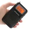 Rádio FreeShipping Aircraft Fullband VHF portátil FM AM SW Radio VHF CB 30-223 MHZ 25-28 MHZ Air 118-138 MHZ com dupla Alarm Clock