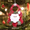 3D Christmas Pendants Cute Lovely Santa Claus Elk Christmas Tree Decoration Charming Merry Christmas Ornaments VT1769