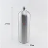Bottiglie bottiglia da 1000 ml di bottiglie di alluminio vuoto con contenitore in metallo con pompa di crema di lozione contenitore cosmetici da bottiglia 1 litro di sapone liquido Dispenserhigh