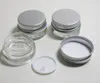 24 x 5 g Traval Mini kleines Glas-Creme-Make-up-Glas mit Aluminiumdeckel, Kosmetikbehälter, Kosmetikverpackung, Glasgefäß T200323