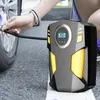 Bil Portable Air Copressor Pump Digital Däckblommor 150 psi 120W Auto Luftpump för bil Motorcykel LED Light Däckpump