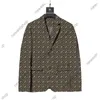 Western clothing Blazers mix style 2021 designer autumn luxury mens outwear coat slim fit casual animal grid geometry patchwork print Male fashion dress suit