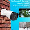 H.265 + 4CH 5MP POE Security Camera System Kit Audio Record RJ45 5MP IP Camera Outdoor Waterdichte CCTV Video Surveillance NVR Kit met 1TBHDD