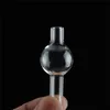 Ensemble de clous à quartz pour banger à fumer thermique avec capuchon en verre à bulles 10/14 / 19mm mâle / femelle pour conduites d'eau bongs plate-forme pétrolière