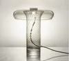 Neueste klares Glas moderne Tischlampe Lese-LED-Tischleuchte nordisches Licht neuestes DesignKostenloser Versand