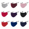 Unisex Face Masks utan ventil Anti Dammsäker Tvättbar återanvändbar återvinning Fashion Colorful Multi-Color Justerbar öronslingmask