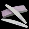 Professional Nail File 100/180 Half Moon Sandpaper Nail Sanding Blocks Grinding Polishing Manicure Care Tools 100 pcs