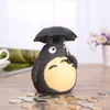 Мой сосед Totoro Piggy Bank Смола Totoro Figurines Японский стиль монеты деньги коробка 1 шт. Бесплатная доставка 201125