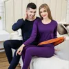 New Long Johns Homens Underwear Térmica Inverno Long Johns Sets Mulheres Fleece Pijamas Quentes Conjunto de Veludo Grosso Underwear Thermal Sets 201023