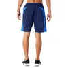 Homens de verão casual shorts solto calças esporte em linha reta malha algodão curto 1