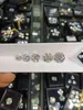 6.5mm GRA DEF VVS1 1CARAT PASS LAB GROWN MOISSANITE DIAMONT TESTER ROUND CUT LOOSE GEMSTONES FACTORY HELT