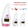 999900 Flashes Personal Care Home IPL Epilator Photon Hair Removal Shot Light Pulses Whole Body Laser Hair Remover 5 Levels