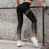 High Waist Yoga Pants Women Fitness Sport Leggings 3d Printed Elastic Gym Workout Tights Running Trousers Sports Clothing H1221